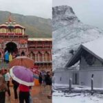 हेमकुंड साहिब, श्री बदरीनाथ धाम की चोटियों पर गिरी बर्फ